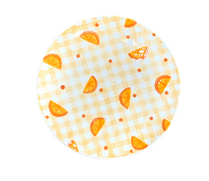 Glen Mills Oranges Plate
