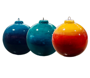 Glen Mills Jewel Toned Ombre Ornament