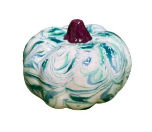 Glen Mills Teal Shaving Cream Pumpkin