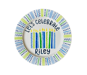 Glen Mills Let's Celebrate Plate