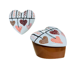 Glen Mills Heart Slanted Box